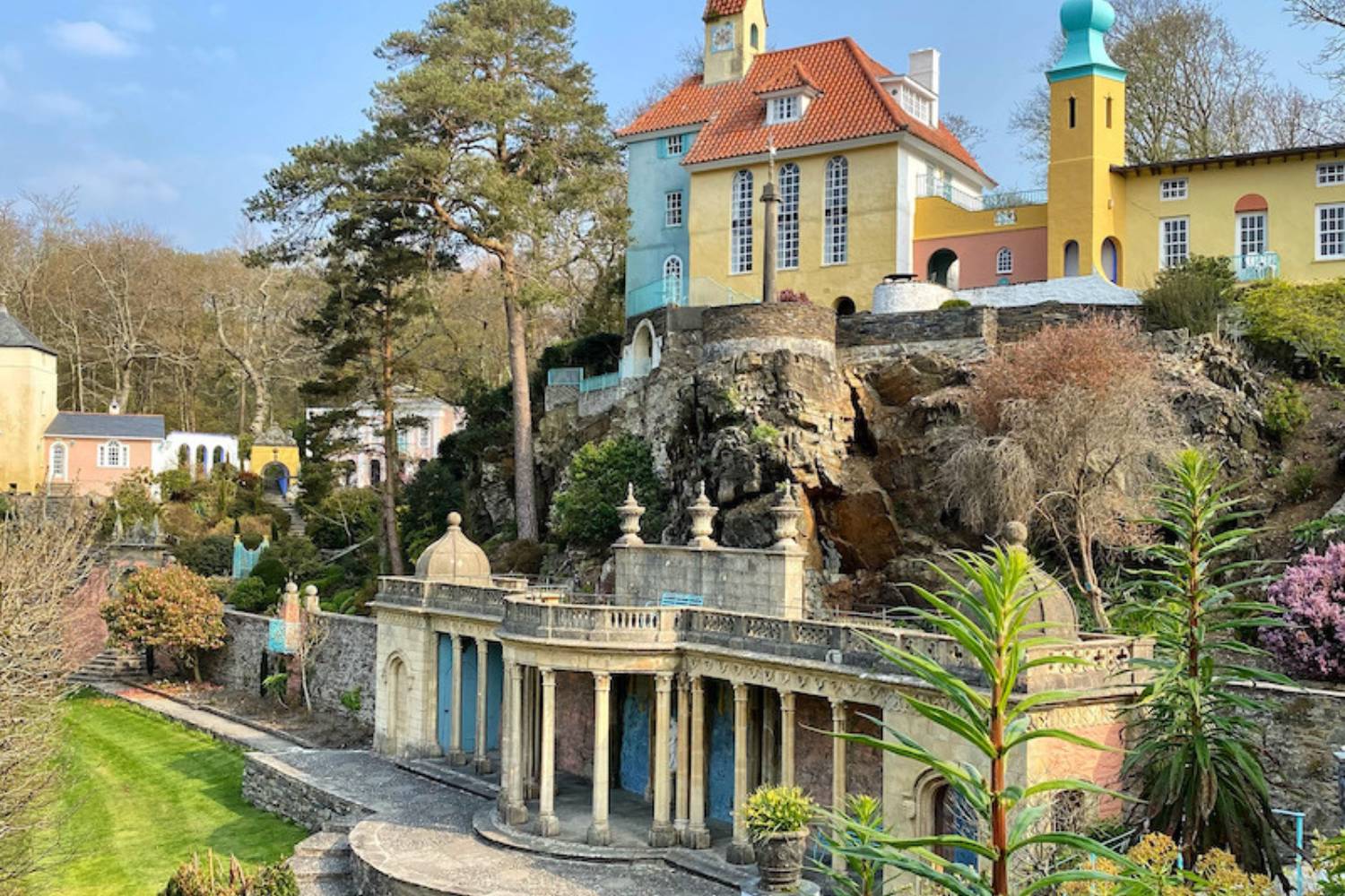 Visiting Portmeirion, An Italian Styled Village In North